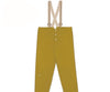 ** NEW** Waterproof Rain Pants with braces - Golden Rod, by fairechild