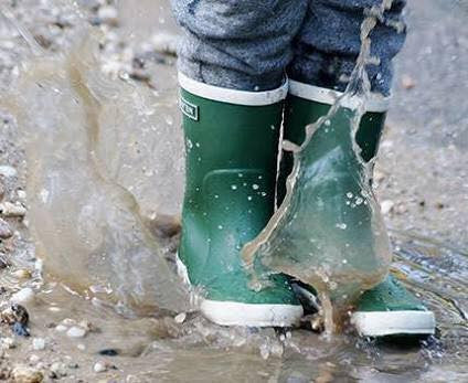 Forest (Green) Gumboots, by Bergstein