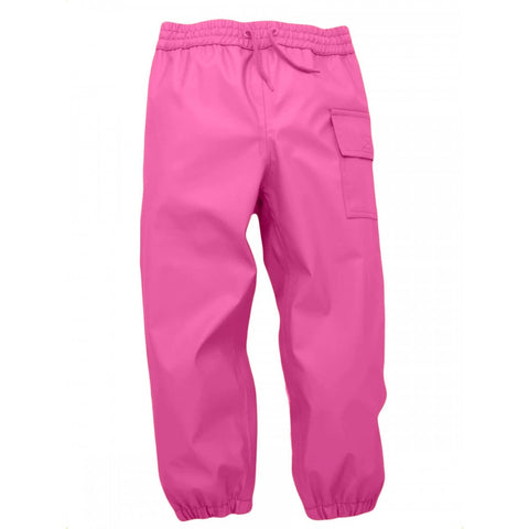 Kids Waterproof Splash Pants - Pretty Pink (Hot Pink), by Hatley
