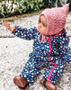 **NEW** Sherpa Lined Confetti Hearts Colour Changing Rainsuit, by Hatley