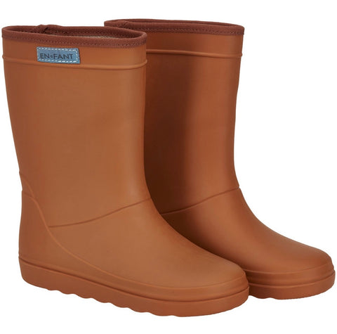 ***NEW*** Leather brown (colour) Wellies / Gumboots, by EN FANT