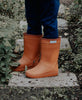 ***NEW*** Leather brown (colour) Wellies / Gumboots, by EN FANT