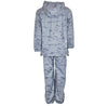***NEW*** Rainwear set (Jacket & Pants) in Flint Stone Blue Abstract print, by EN FANT