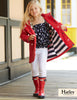 Girl in Red Hatley Raincoat