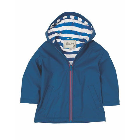 Navy Raincoat, by Hatley