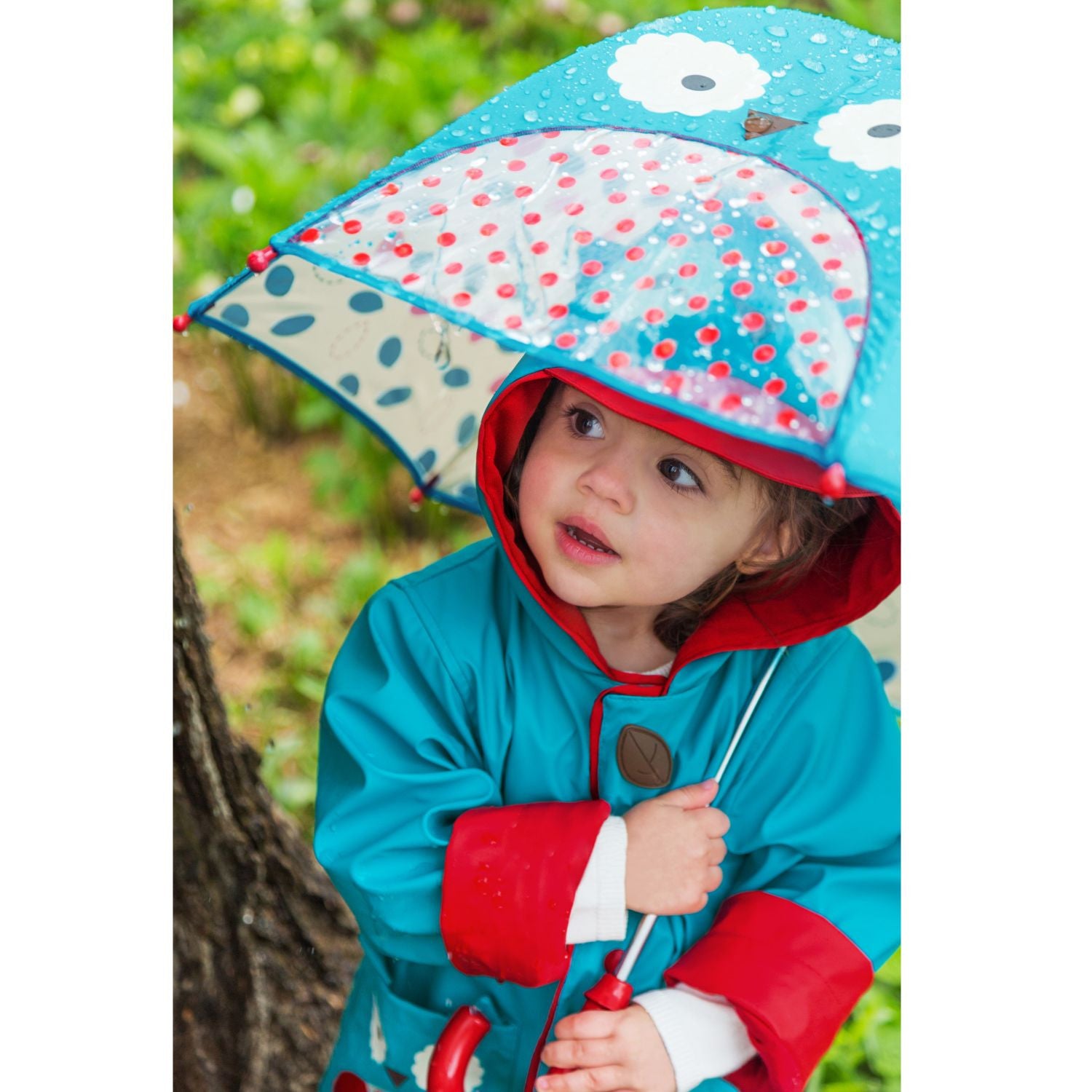 Zoo Little Kids Raincoat Owl by Skip Hop Puddlebug